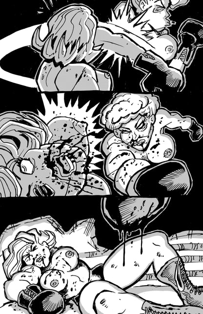 Indecent Conservative Ladies Engaging In Extreme Pugilism